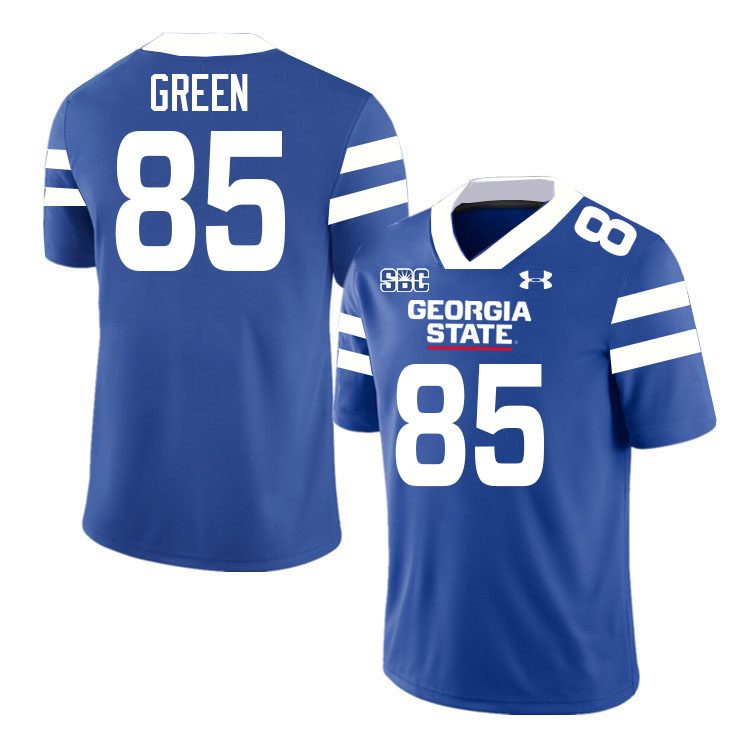 Georgia State Panthers #85 Ahmon Green College Football Jerseys Stitched-Blue